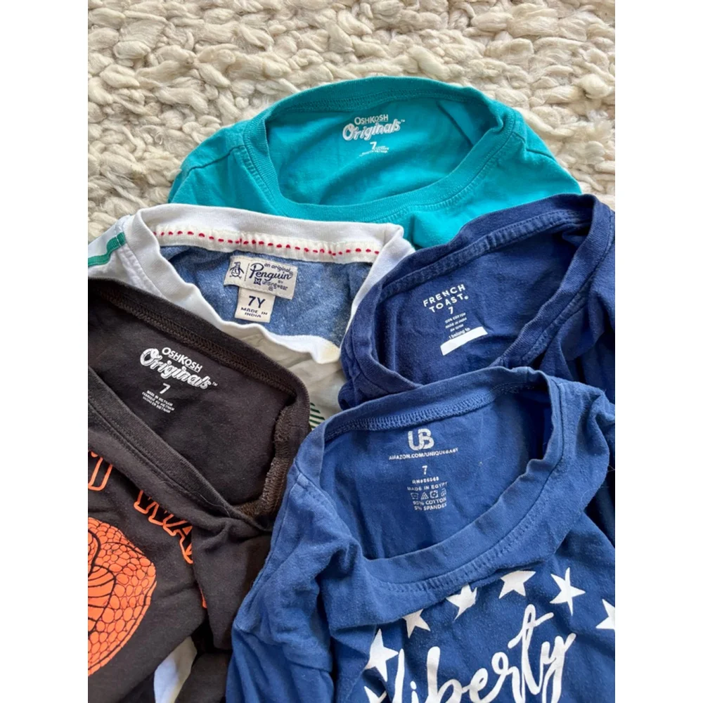 Boys Clothing Bundle Lot long Sleeve Tee T-shirts OshKosh B'gosh